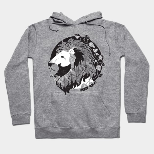 Leo Hoodie by Lucie Rice Illustration and Design, LLC